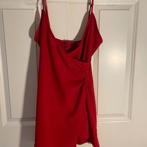 RED MINI DRESS